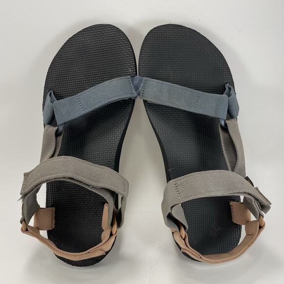 Teva Original Universal Sandals Gray Tan Mens US 11 Sport Outdoor Strappy main image 8